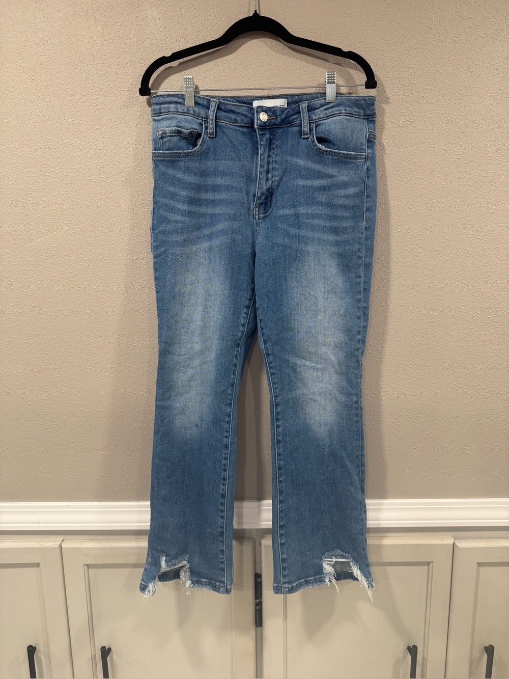 Kancan Bootcut Distressed Jean - Picture 2 of 9